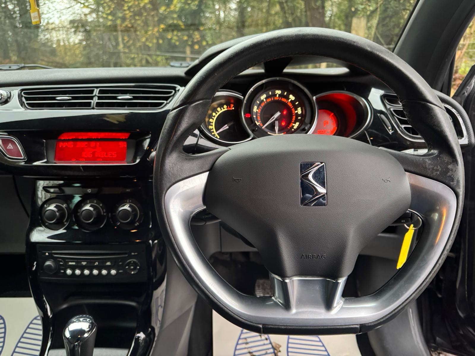 Citroen DS3 1.6 VTi DStyle Hatchback 3dr Petrol Auto Euro 5 (120 ps)