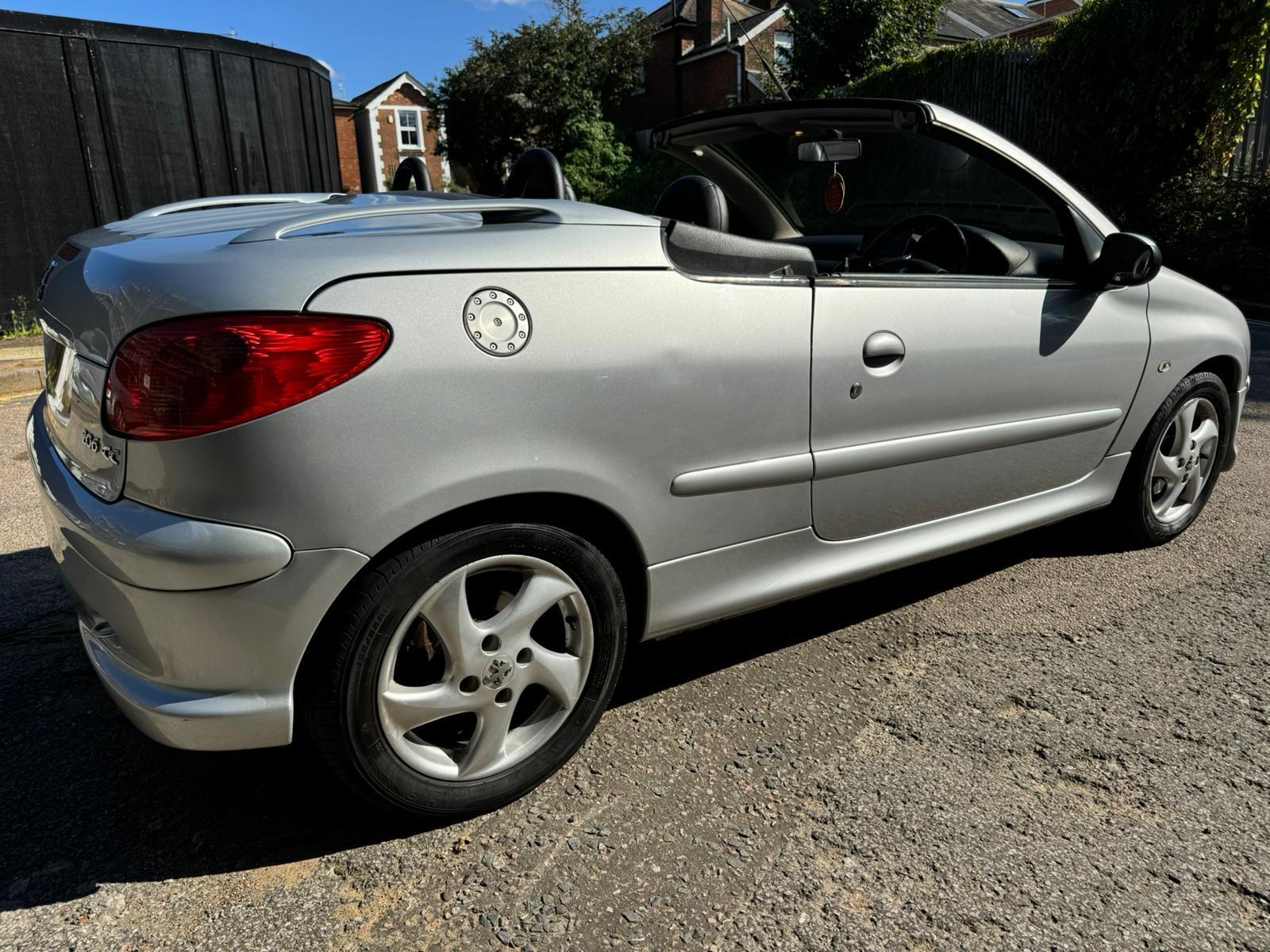 Peugeot 206 CC 1.6 16v Allure Convertible 2dr Petrol Automatic (183 g/km, 110 bhp)