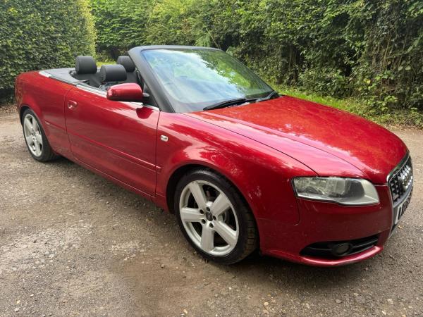 Audi A4 Cabriolet 1.8T S line Convertible 2dr Petrol Multitronic (204 g/km, 161 bhp)