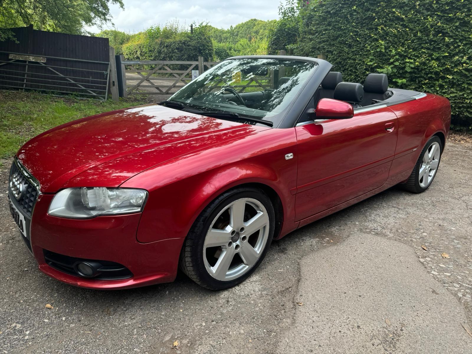 Audi A4 Cabriolet 1.8T S line Convertible 2dr Petrol Multitronic (204 g/km, 161 bhp)