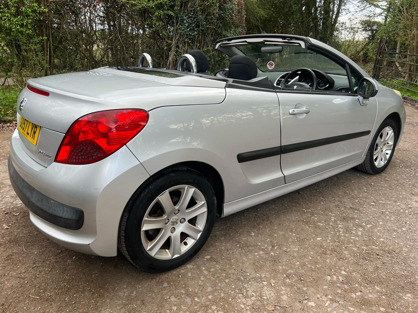 Peugeot 207 CC 1.6 16v Sport Convertible 2dr Petrol Manual (155 g/km, 120 bhp)