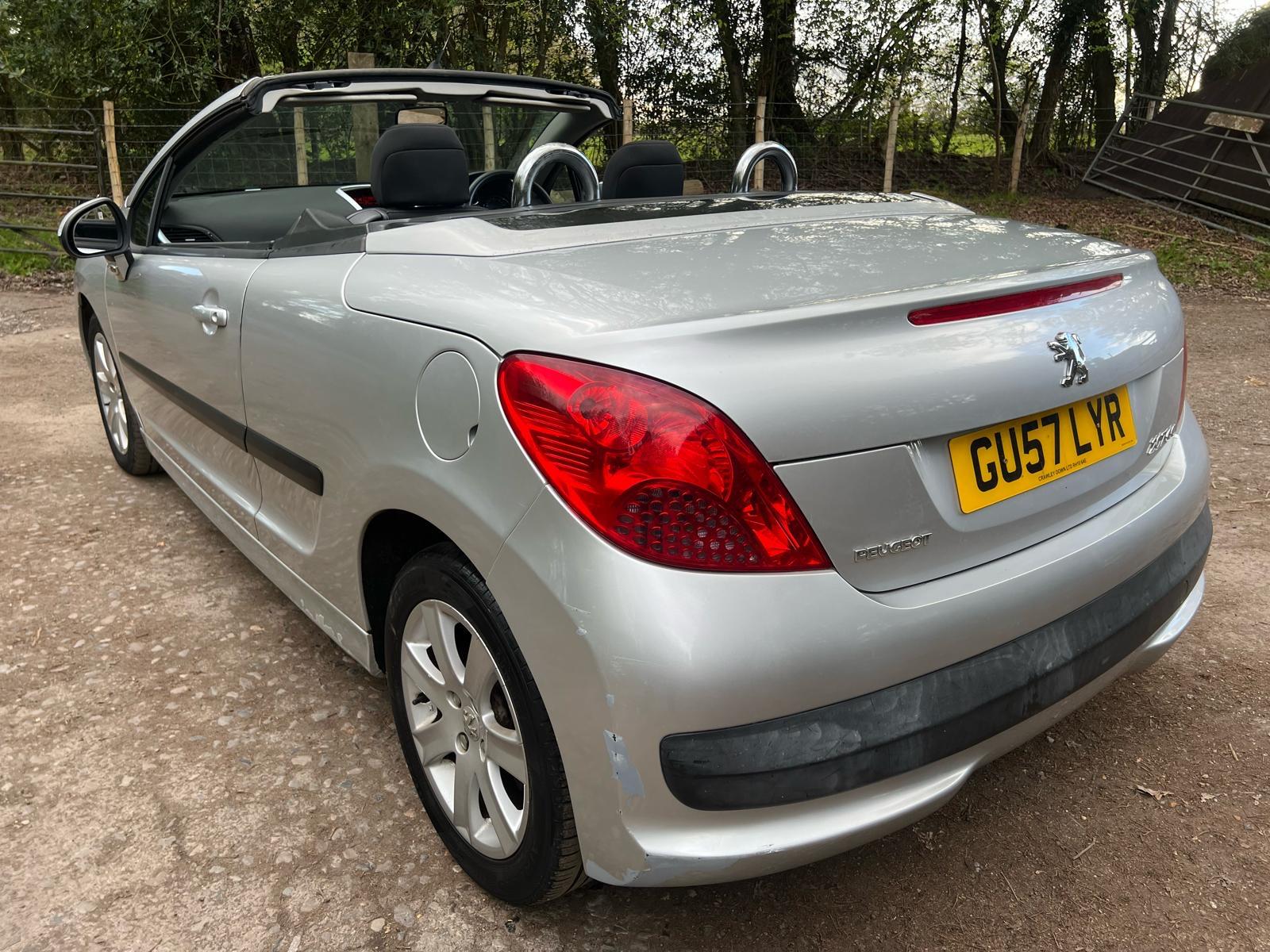 Peugeot 207 CC 1.6 16v Sport Convertible 2dr Petrol Manual (155 g/km, 120 bhp)