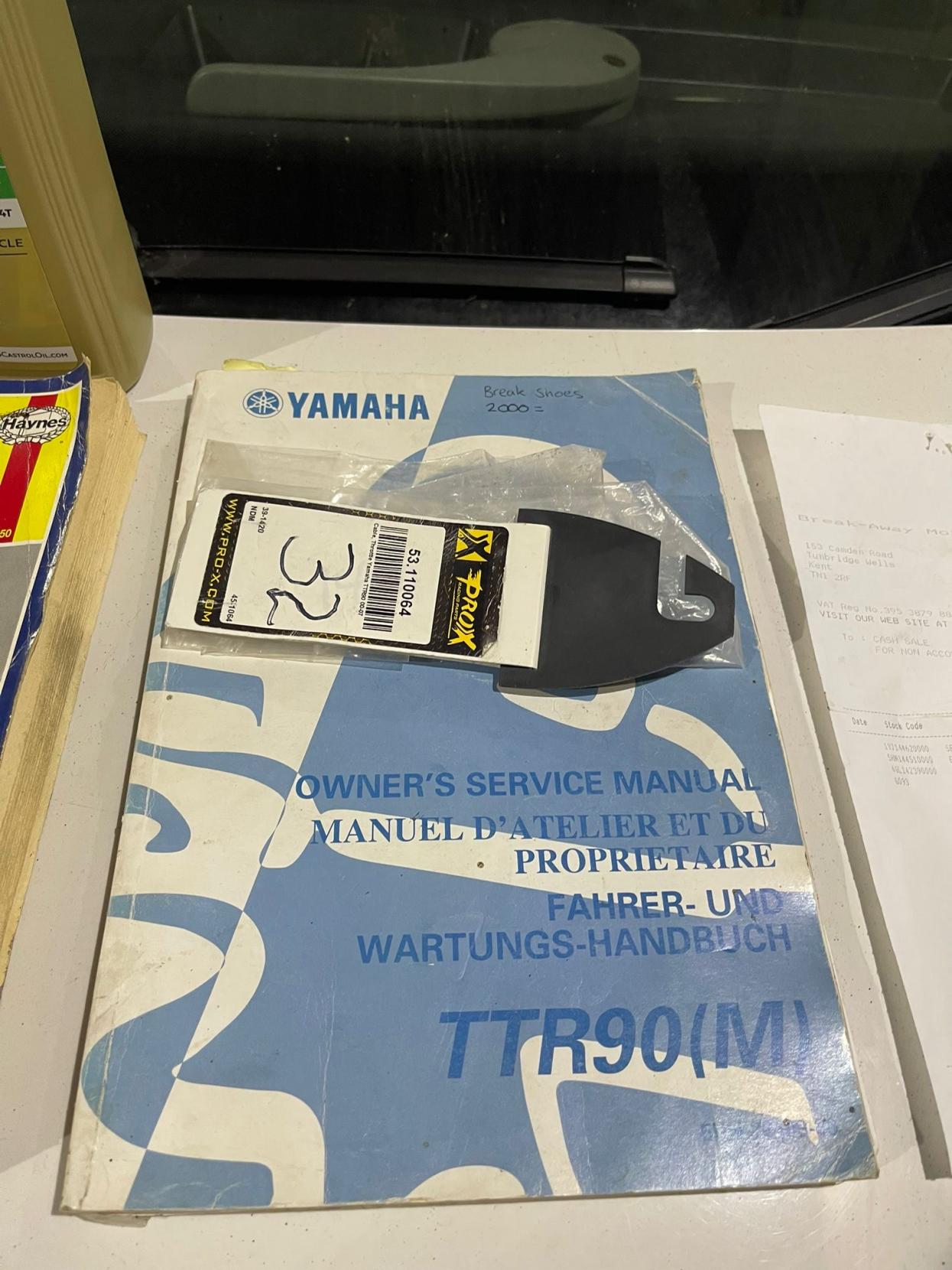 Yamaha TT-R90 90 Petrol Manual (5 bhp)